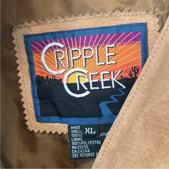 Cripple Creek suede fringe jacket - Picture 3 of 8